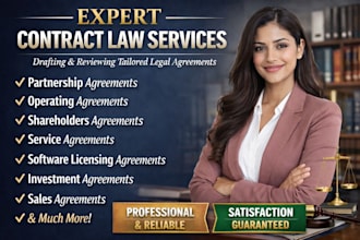 draft software licensing, investment, and commercial legal agreements