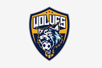 design soccer team name logo