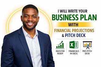 draft a well business plan for startup with financial projection