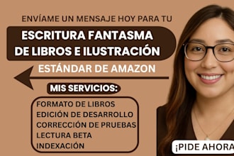 escribir e ilustrar cuentos infantiles en ingles o espanol