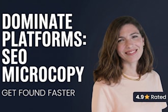 write high impact SEO micro copy for your digital assets