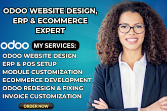 design odoo website odoo erp ecommerce developer redesign odoo customization