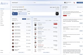 build energy industry dashboard, oil field operations app, carbon tracking app