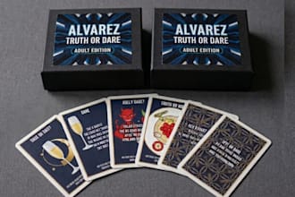 design 52 deck of adult party card game, couples card game, drinking card game