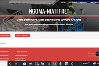 je crée votre site vitre et automatise la gestion de stock