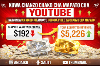 kanali ya youtube ya cashcow na muundaji wa yaliyomo anayeyaunda video