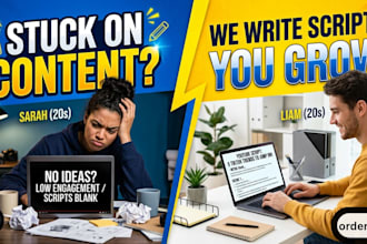 write engaging scripts for youtube, reels and social media
