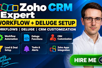 automate zoho CRM workflows and customize zoho CRM with deluge