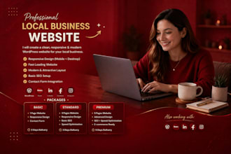 design local business website