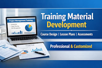 create training materials for instructors