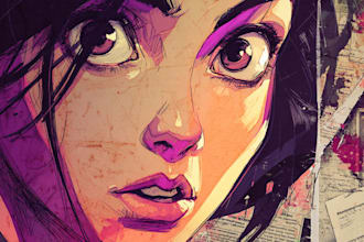 comic book illustration with comic book illustrator