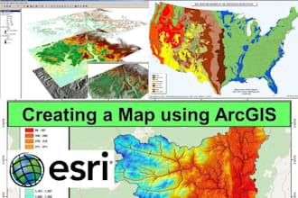 create professional gis maps and spatial analysis