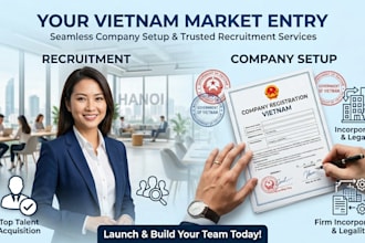 hire your employee and set up your company in vietnam