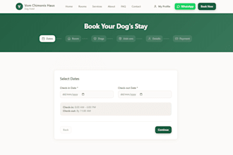 build a custom web app client portal or admin dashboard