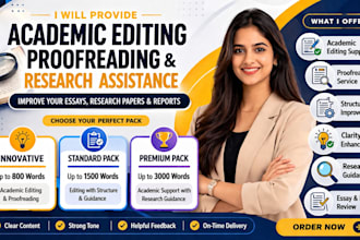 proofread academic writing and improve grammar and structure