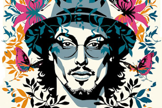 design stencil multilayer vector art for you