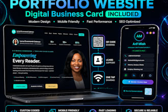 build your portfolio website with digital business card
