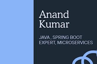 develop spring boot microservices, rest apis, fix java bugs