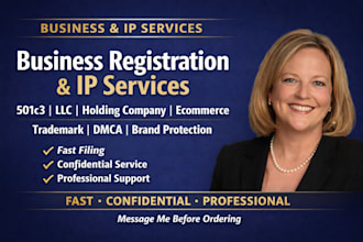 register llc, holding company, ecommerce business, partnership 501c3 nonprofit