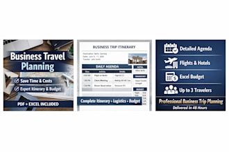 plan your business trip efficiently