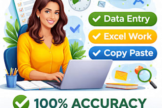do fast data entry, online form filling, hindi typing, excel and pdf work profes