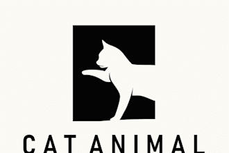 design captivating, cat logo for your business