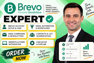 setup brevo CRM integration brevo email automation brevo workflow setup