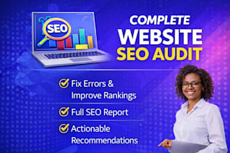 do a complete website SEO audit with report and fixes