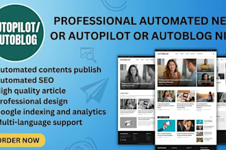 auto publish wordpress create automated news website autoblog, autopilot amazon