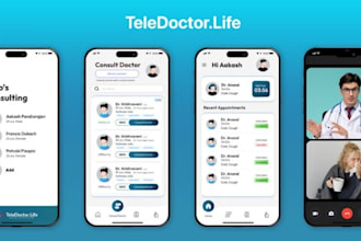 develop hipaa telehealth, telemedicine mobile apps, doctor app, taxi booking app