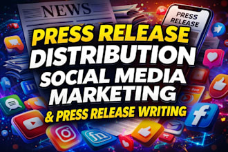 press release distribution social media marketing press release writing