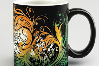 awesome custom mug design