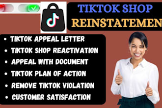 tiktok shop reinstatement remove tiktok shop suspention tiktok violation appeal