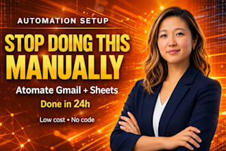 automate your gmail and google sheets tasks fast