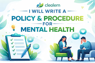 create policy and procedure for mental health