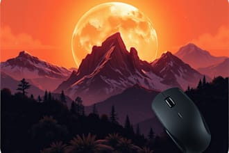 provide custom mouse pad design or desk mat design