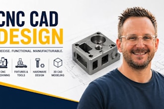 cnc machining cad modeling, construction hardware tools, fixtures industrial cad