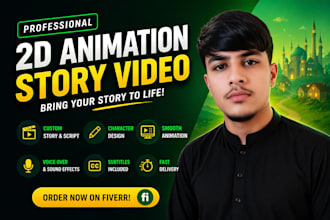 create pashto animated story videos for youtube channel