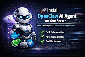 install openclaw ai agent on hostinger docker openclaw whatsapp telegram bot mac