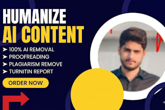 manually rewrite, edit and humanize ai or chatgpt content in 24 hours
