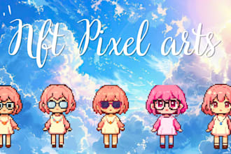 create nft pixel art collections of your choice
