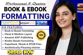 do amazon kindle ebook formatting, paper back formatting, kdp book publishing