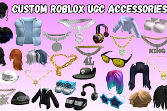 create roblox ugc accessories, hair, hats and custom items