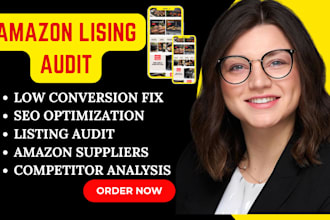 audit and fix your amazon listings not getting sales or traffic, amazon seo