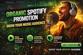 promote your sportify music video and make it viral sportify for you