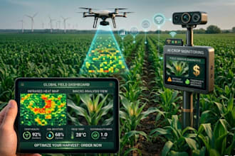 build iot vertical farming automation app,smart agriculture and farm mobile app