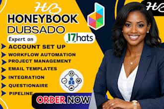 setup honeybook crm dubsado honeybook automation workflow 17hats automation