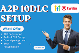 do ringcentral, twilio, gohighlevel a2p 10dlc registration, tcr compliance, ghl