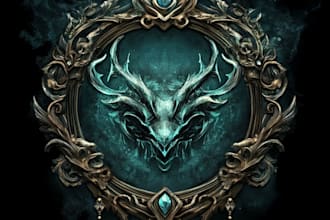create a fantasy logo