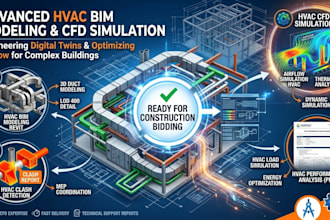do hvac bim modeling revit, clash detection, and hvac cfd simulation
